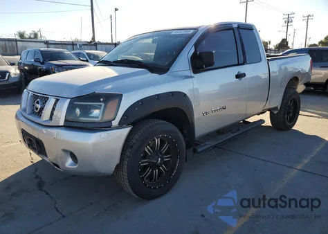 2008 Nissan Titan Xe z USA, uszkodzony, nr VIN 1N6AA06A28N322829